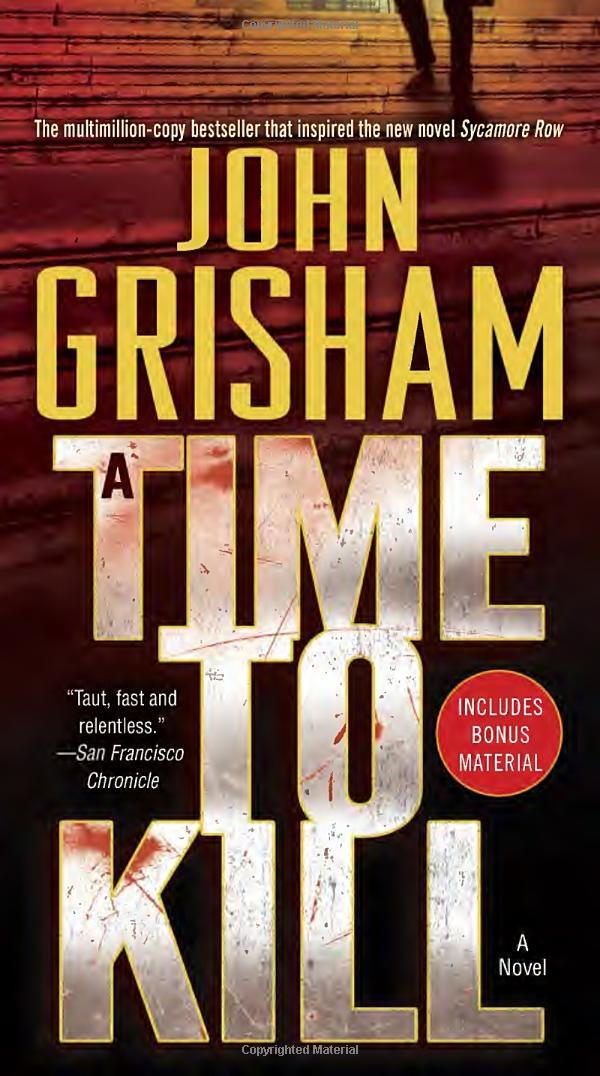 Book cover of A Time to Kill