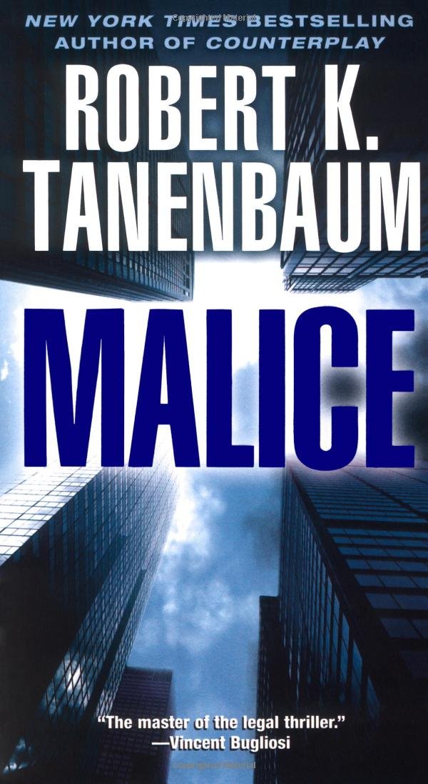 Book cover of Malice